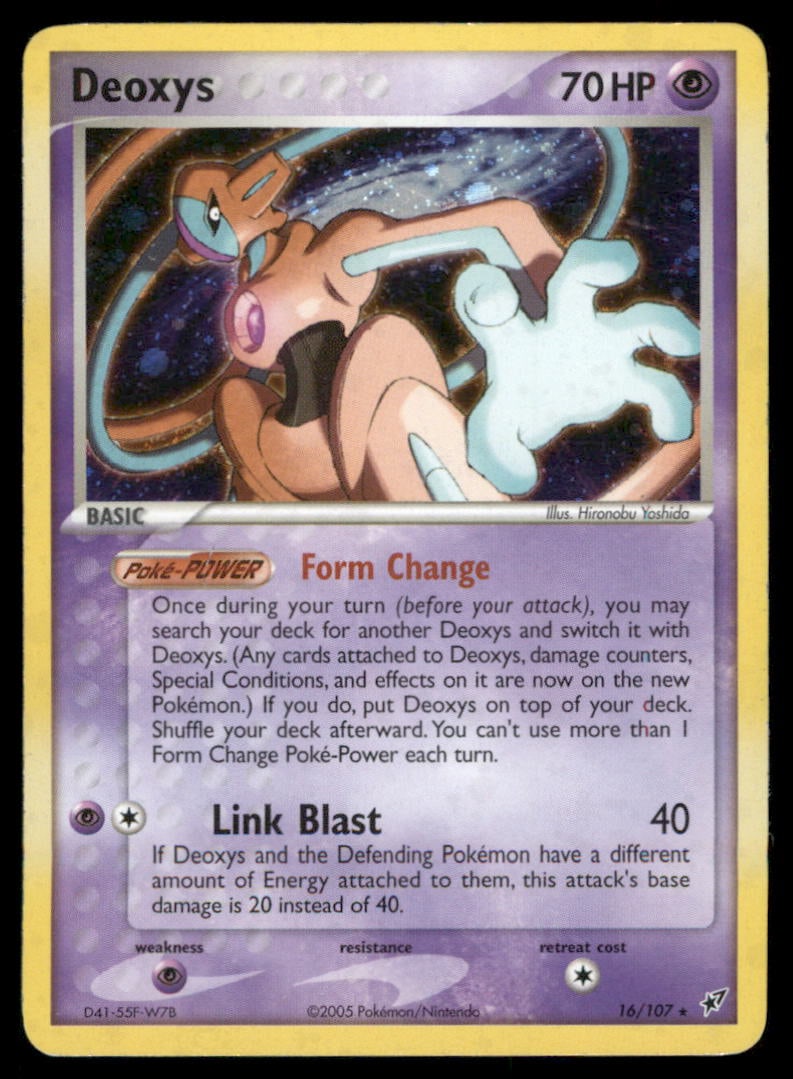 Deoxys 16/107 Deoxys Pokemon Card Reverse Holo: We offer combined shipping on multiple items. Buyers may also arrange their own shipping. LiveShipping is a separate and independent option for shipping that is NOT a part of the auction house or thei