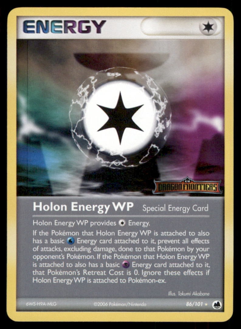 Holon Energy WP Stamped 86/101 Dragon Frontiers Pokemon Card Reverse Holo: We offer combined shipping on multiple items. Buyers may also arrange their own shipping. LiveShipping is a separate and independent option for shipping that is NOT a part of the auction house or thei