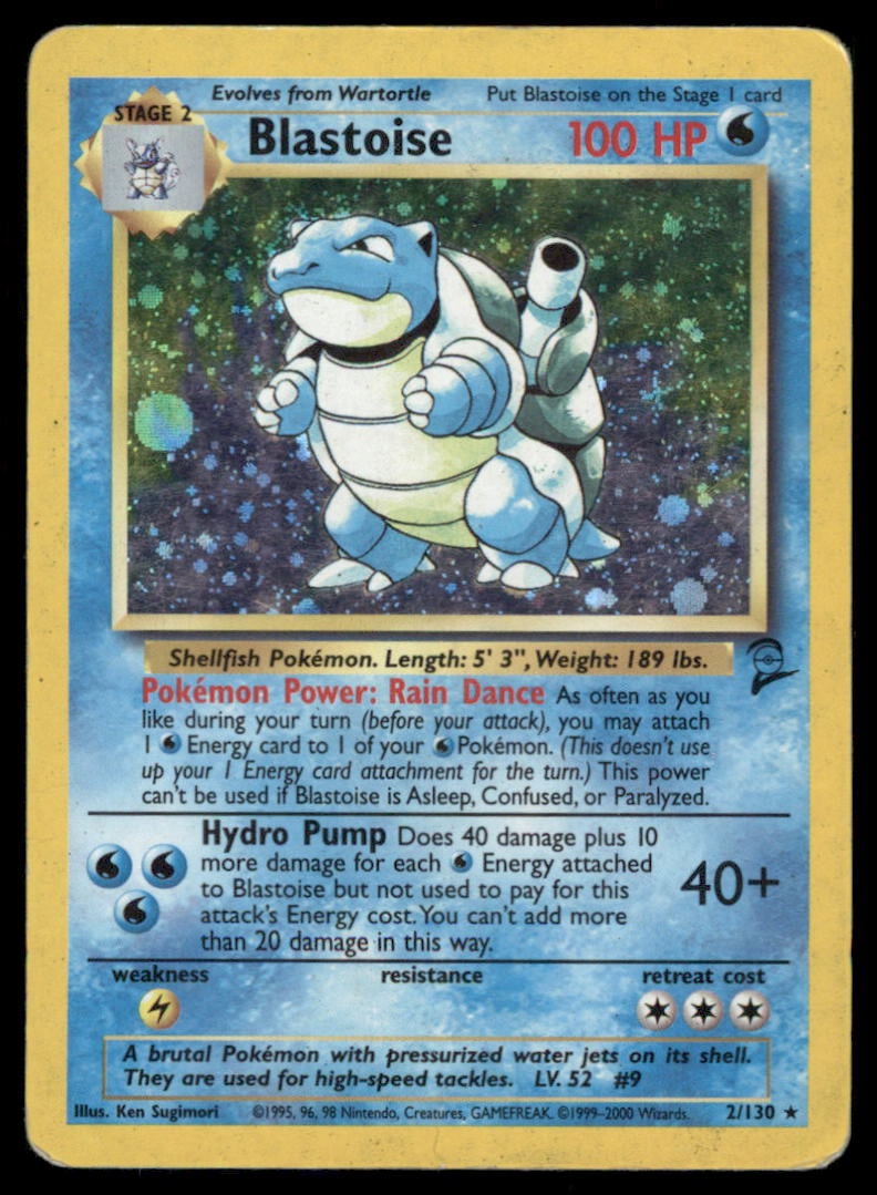 Blastoise 2/130 Holo Base Set 2 Pokemon Card: We offer combined shipping on multiple items. Buyers may also arrange their own shipping. LiveShipping is a separate and independent option for shipping that is NOT a part of the auction house or thei