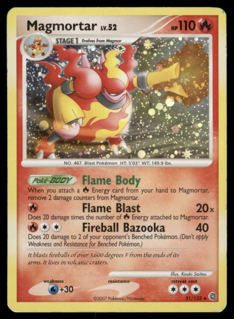 Magmortar (Secret Wonders) 31/132 Holo Deck Exclusives Pokemon Card Holo: We offer combined shipping on multiple items. Buyers may also arrange their own shipping. LiveShipping is a separate and independent option for shipping that is NOT a part of the auction house or thei