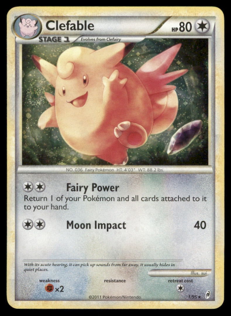 Clefable 1/95 Holo Call of Legends Pokemon Card: We offer combined shipping on multiple items. Buyers may also arrange their own shipping. LiveShipping is a separate and independent option for shipping that is NOT a part of the auction house or thei