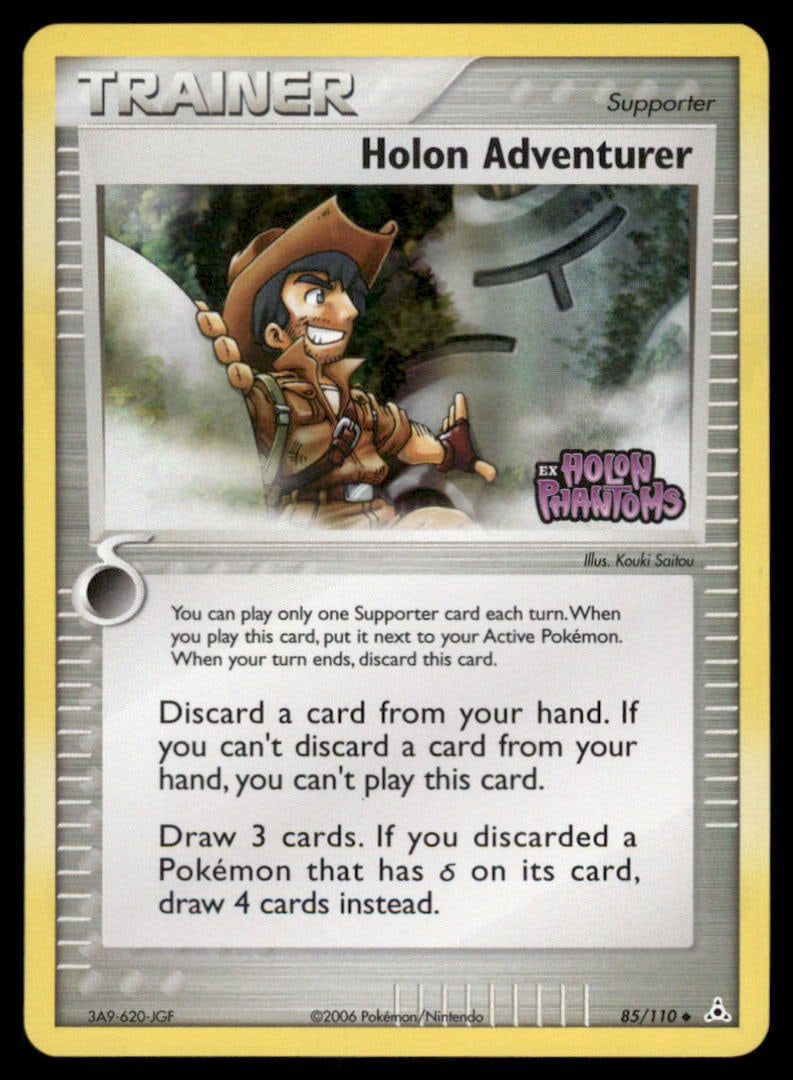 Holon Adventurer Stamped 85/110 Holon Phantoms Pokemon Card Reverse Holo: We offer combined shipping on multiple items. Buyers may also arrange their own shipping. LiveShipping is a separate and independent option for shipping that is NOT a part of the auction house or thei