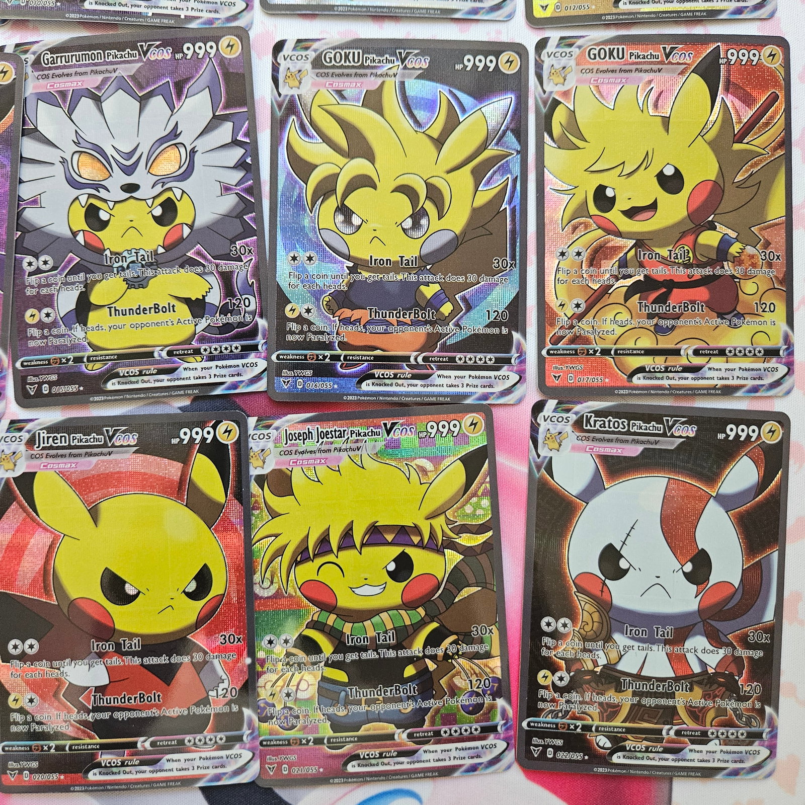 15 CUSTOM Pikachu Cosplay Cards: We offer combined shipping on multiple items. Buyers may also arrange their own shipping. LiveShipping is a separate and independent option for shipping that is NOT a part of the auction house or thei