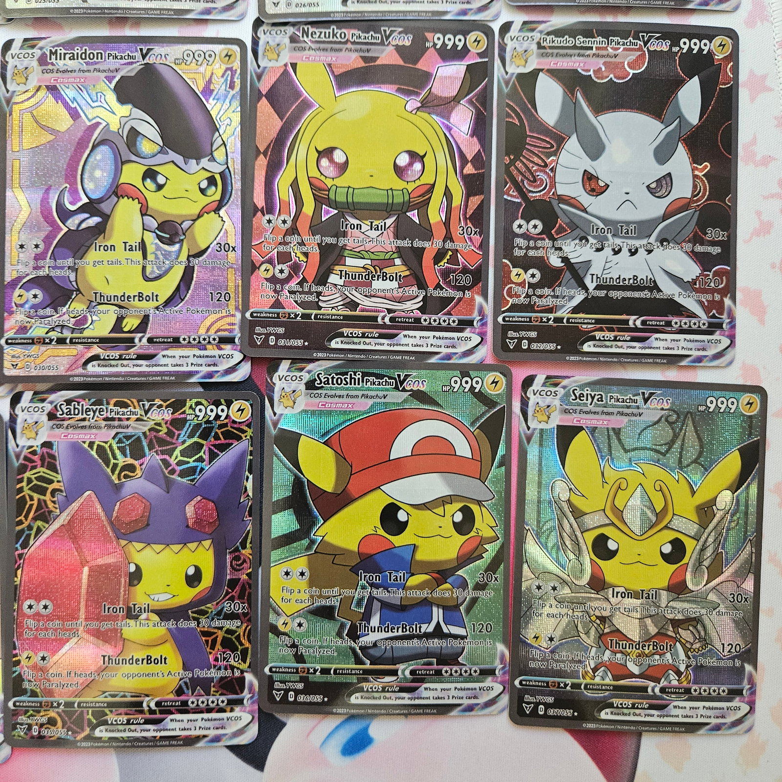 15 CUSTOM Pikachu Cosplay Cards: We offer combined shipping on multiple items. Buyers may also arrange their own shipping. LiveShipping is a separate and independent option for shipping that is NOT a part of the auction house or thei