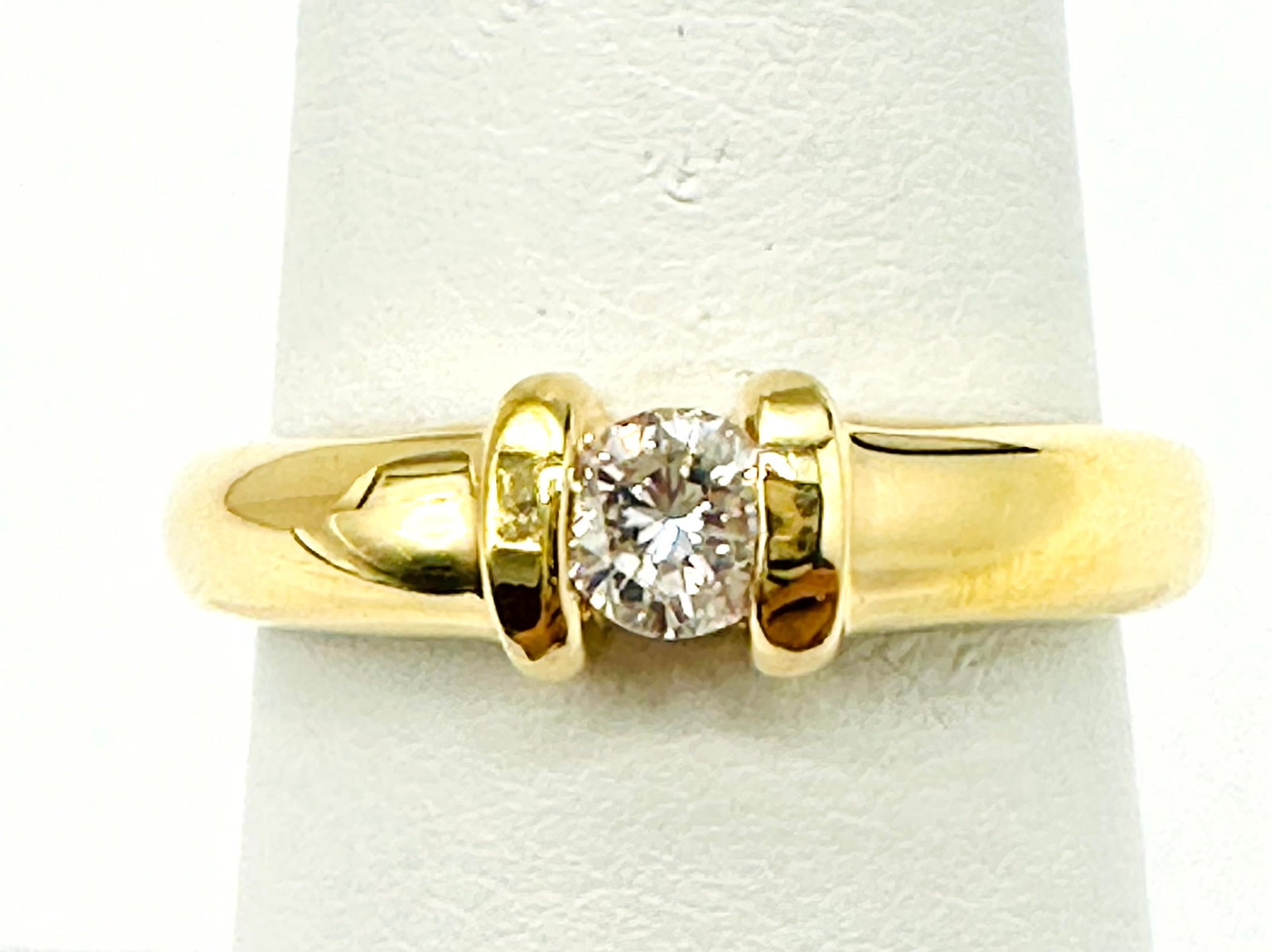 Natural Diamond Ring, 14KT Yellow Gold # 2266 (1 of 3)