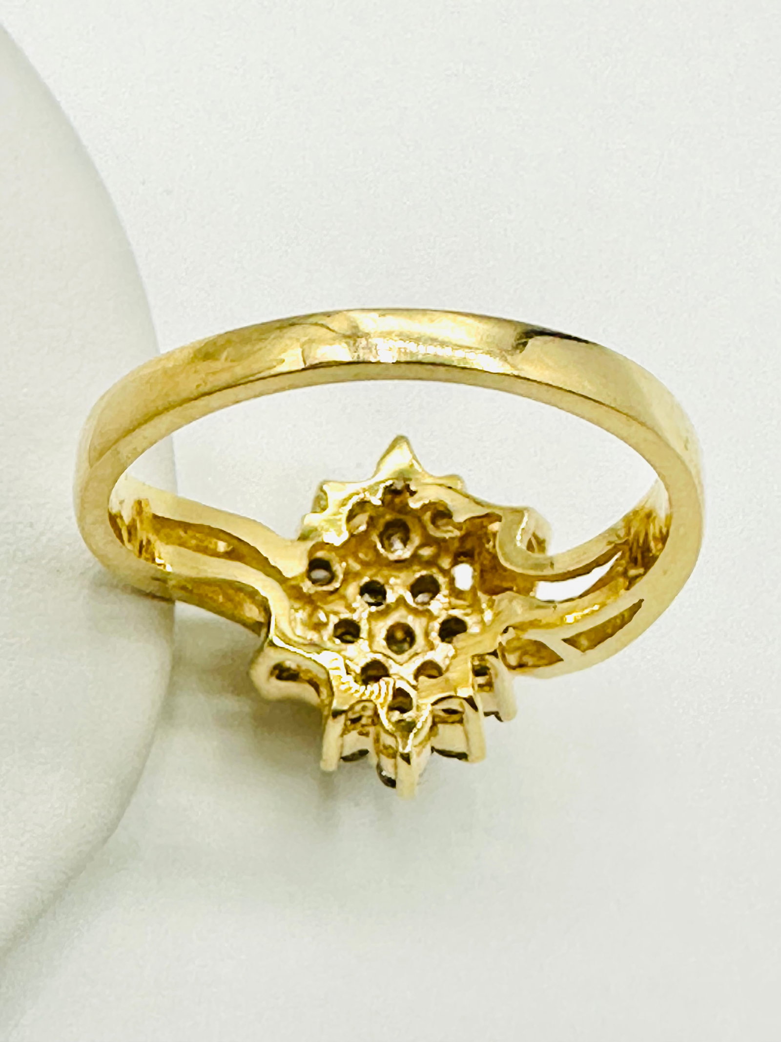 Natural Diamond Ring, 14KT Yellow Gold # 2287 (1 of 3)