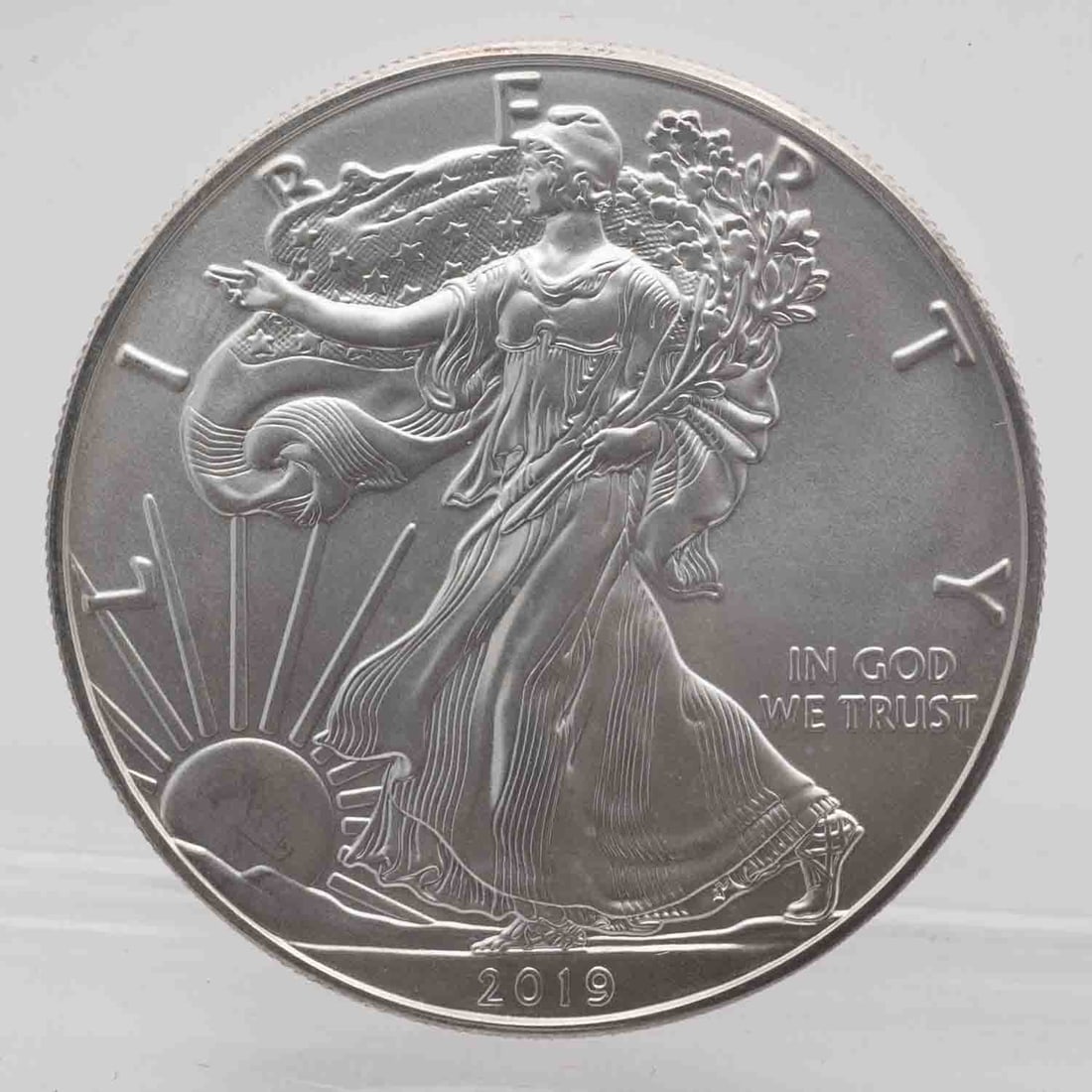 2019 American Silver Eagle 1oz Silver Coin: MLC01335 Shipping: Buyer-arranged shipping: estimated cost: starts at $15.5, Plus $1 dollar for every $100 in value. Signature confirmation is recommended for high value invoice at cost of $5.5. Pleas