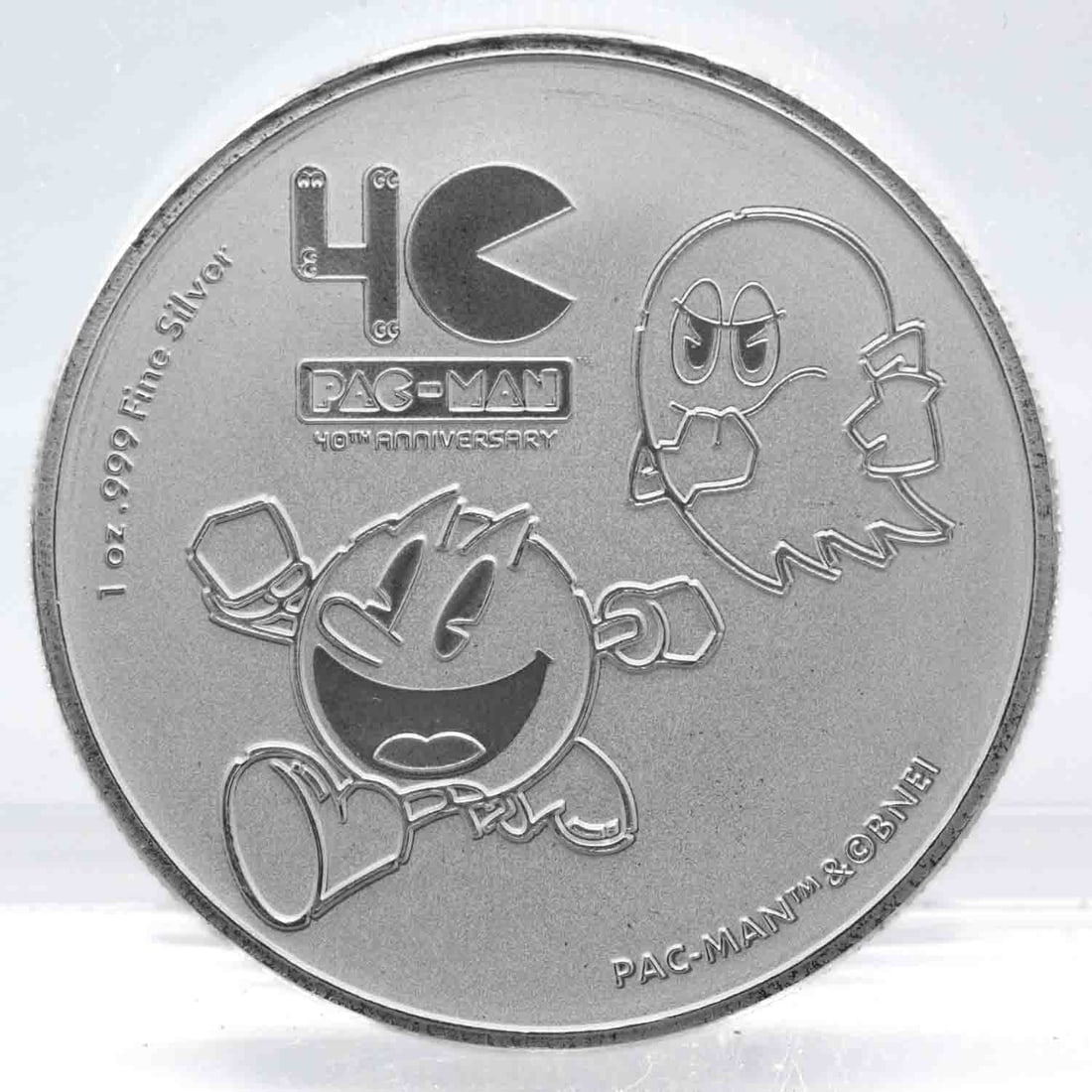 2020 Niue Pacman 40 Year Anniversary 1oz Silver Coin: MLC01316 Shipping: Buyer-arranged shipping: estimated cost: starts at $15.5, Plus $1 dollar for every $100 in value. Signature confirmation is recommended for high value invoice at cost of $5.5. Pleas