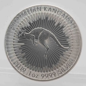2019 Australia Kangaroo 1oz Silver Coin