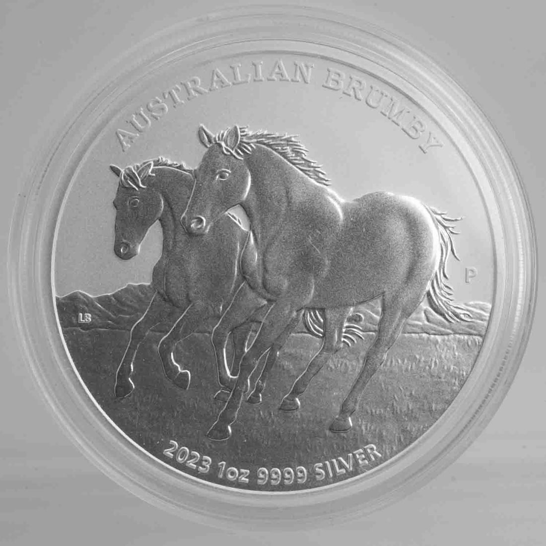2023 Perth Mint Australian Brumby 1oz Silver Coin (1 of 2)