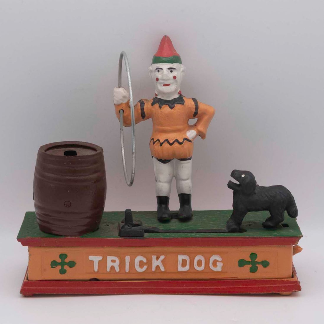 Vintage Cast Iron Trick Dog Mechanical Bank (1 of 7)