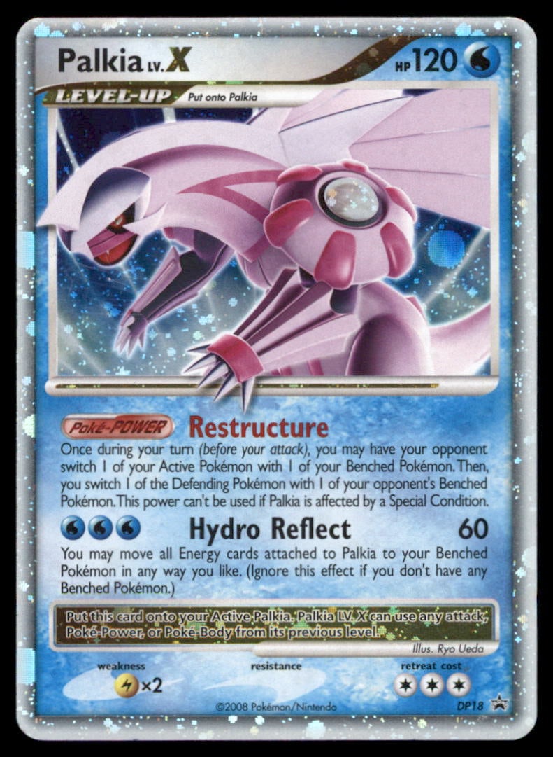 Palkia LV.X DP18 Holo Diamond and Pearl Promos Pokemon Card Holo (1 of 2)