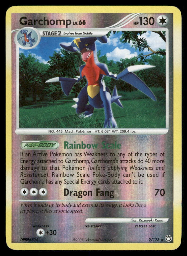 Garchomp 9/123 Holo Mysterious Treasures Pokemon Card Reverse Holo: We offer combined shipping on multiple items. Buyers may also arrange their own shipping. LiveShipping is a separate and independent option for shipping that is NOT a part of the auction house or thei