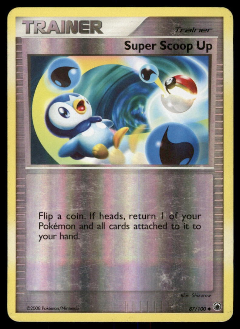 Super Scoop Up 87/100 Majestic Dawn Pokemon Card Reverse Holo (1 of 2)
