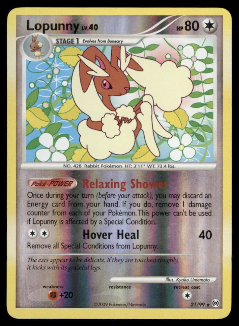 Lopunny 21/99 Arceus Pokemon Card Reverse Holo: We offer combined shipping on multiple items. Buyers may also arrange their own shipping. LiveShipping is a separate and independent option for shipping that is NOT a part of the auction house or thei