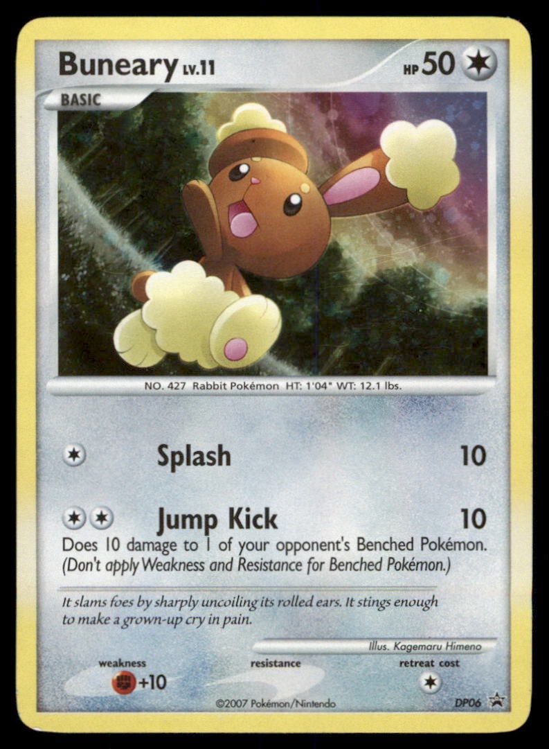 Buneary DP06 Holo Diamond and Pearl Promos Pokemon Card Holo (1 of 2)