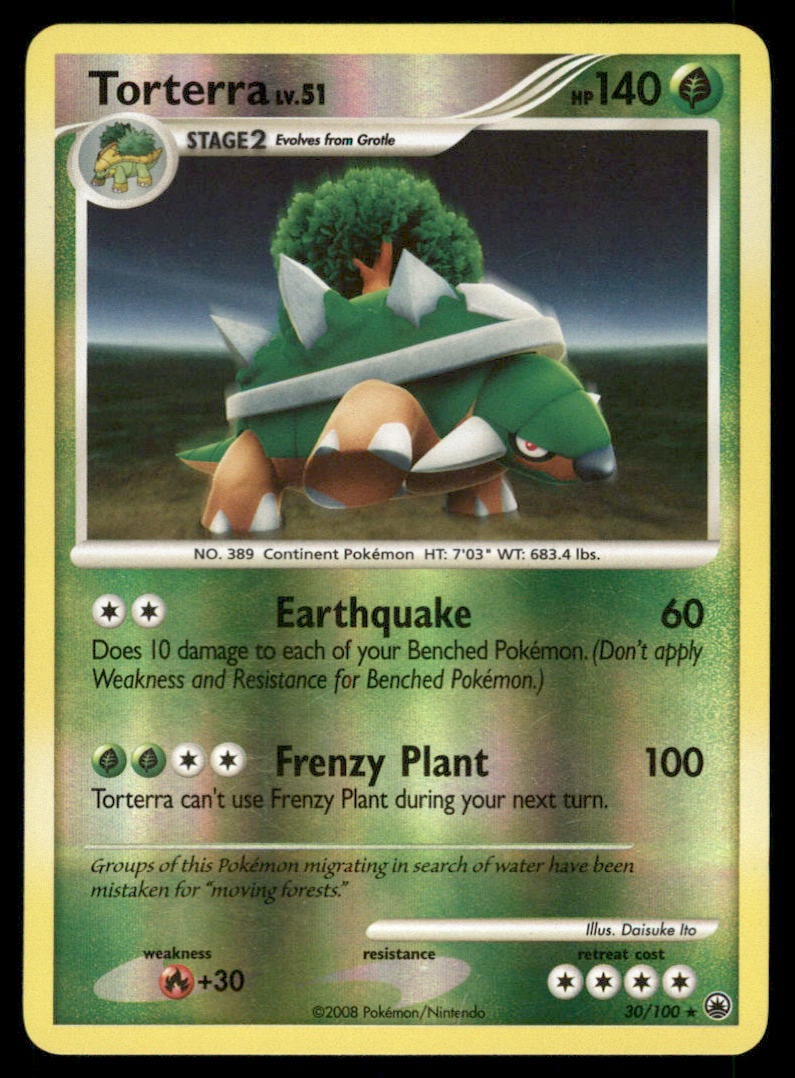 Torterra 30/100 Majestic Dawn Pokemon Card Reverse Holo: We offer combined shipping on multiple items. Buyers may also arrange their own shipping. LiveShipping is a separate and independent option for shipping that is NOT a part of the auction house or thei