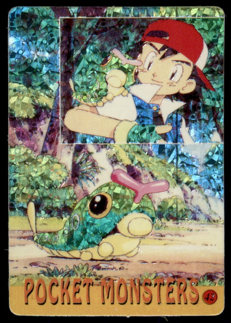 Ash Forest Scene Japanese Sticker Holo Prism Card: We offer combined shipping on multiple items. Buyers may also arrange their own shipping. LiveShipping is a separate and independent option for shipping that is NOT a part of the auction house or thei