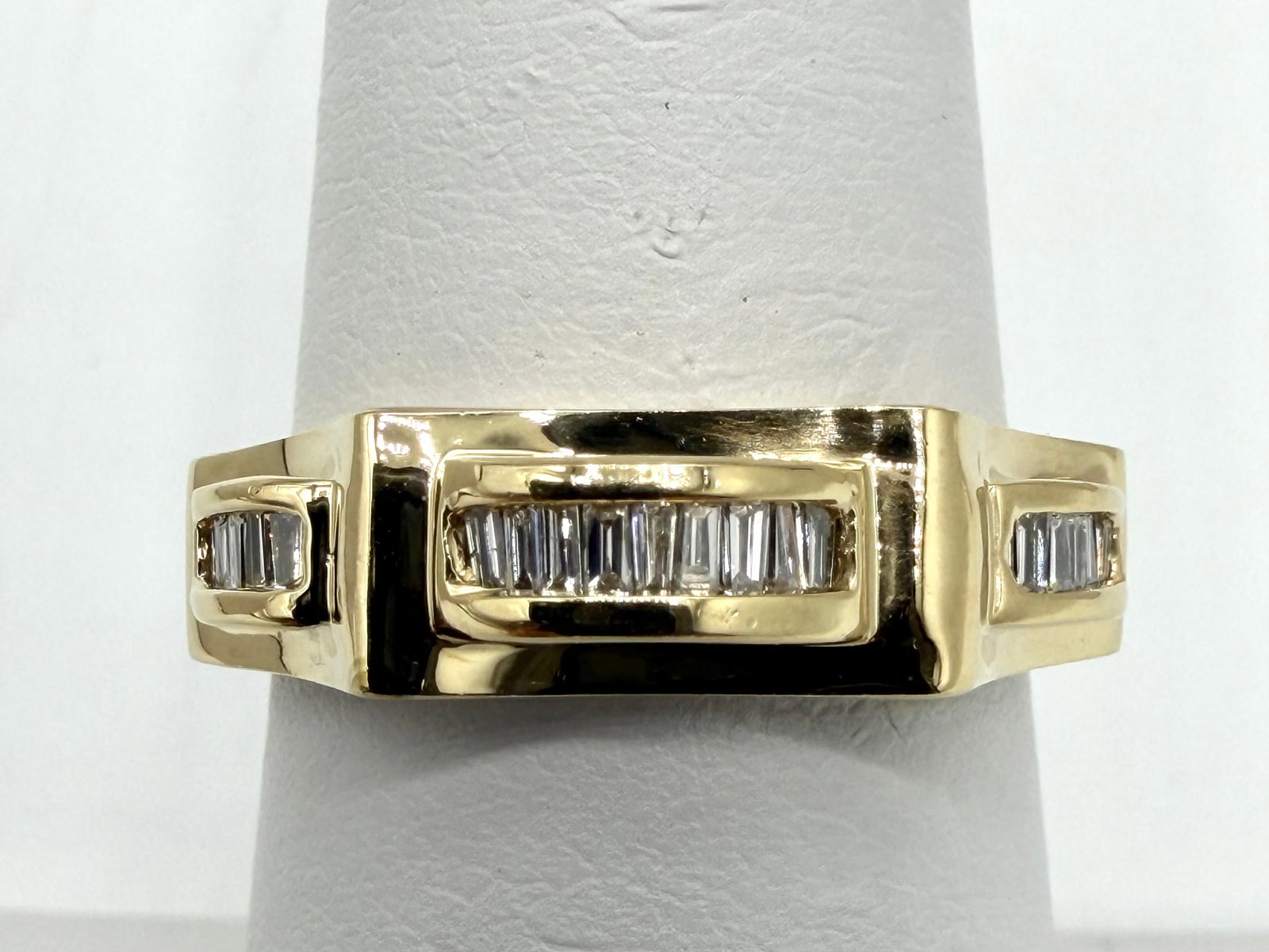 Natural Diamond Ring, 14KT Yellow Gold # 2829 (1 of 4)