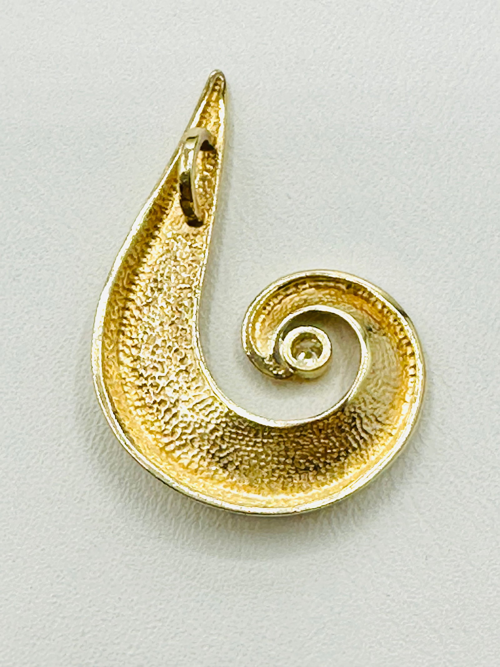 14KT Yellow Gold Natural Diamond Pendant # 2311 (1 of 4)
