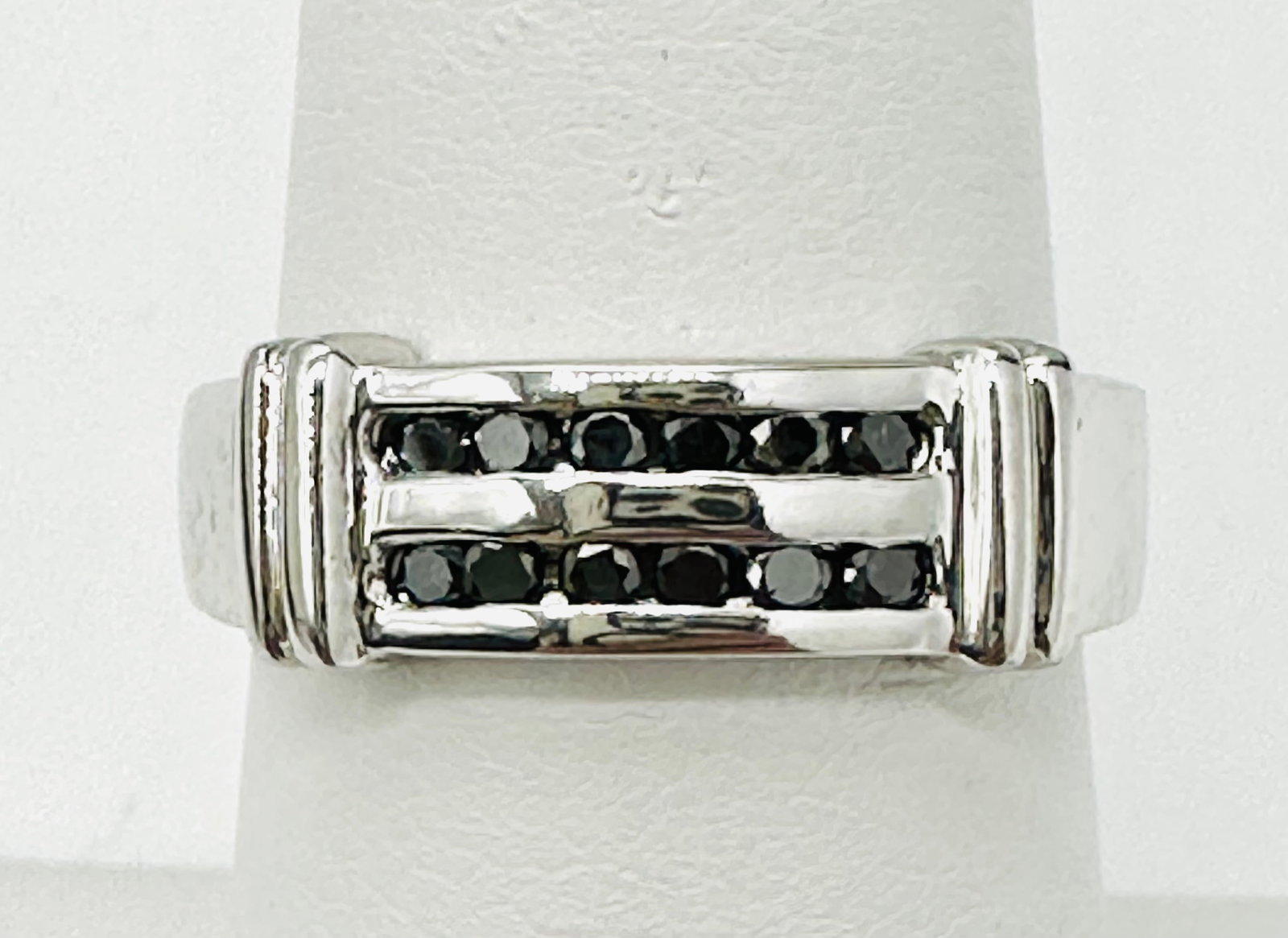 Natural Diamond Ring,14KT White Gold # 2326 (1 of 4)