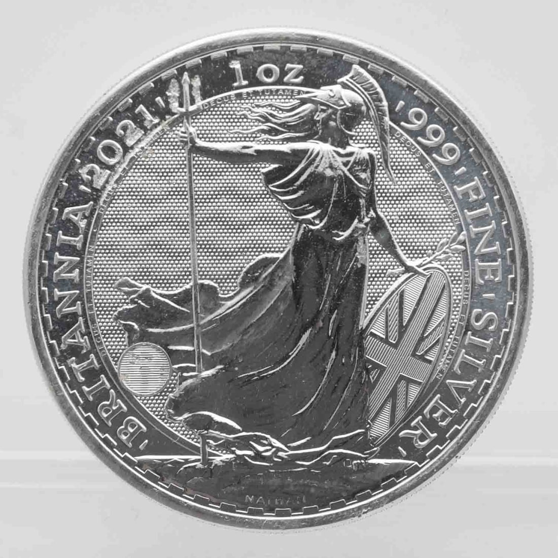 2021 Britannia 1oz Silver Coin: MLC01143 Subject: Britannia 1oz Silver Coin Medium: 999 Silver Year: 2021 Condition: MS Note: Any condition statement is given as an opinion and should not be treated as a statement of fact. Please se