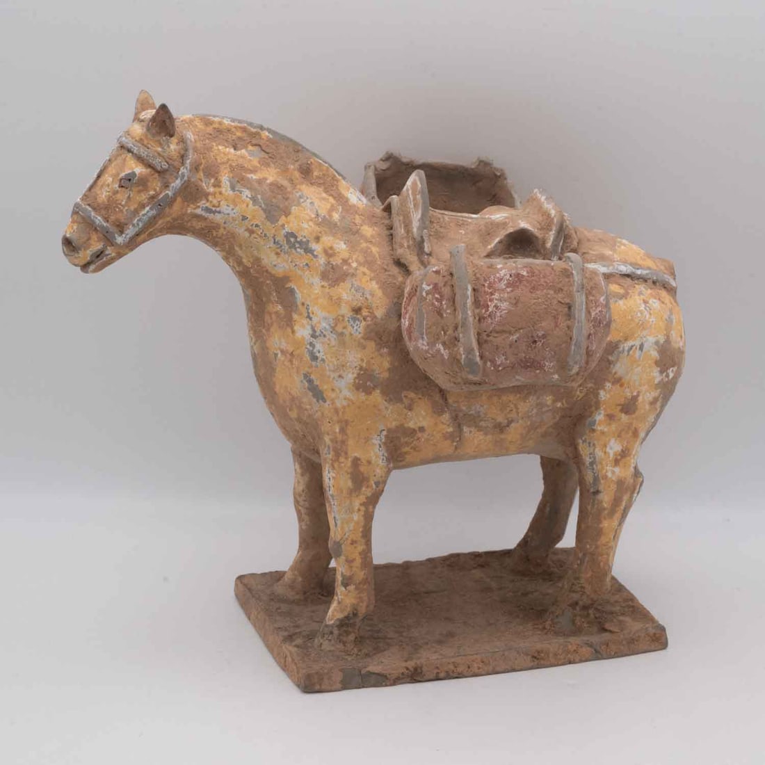Chinese Tang Sancai Pottery Horse Figure (1 of 9)