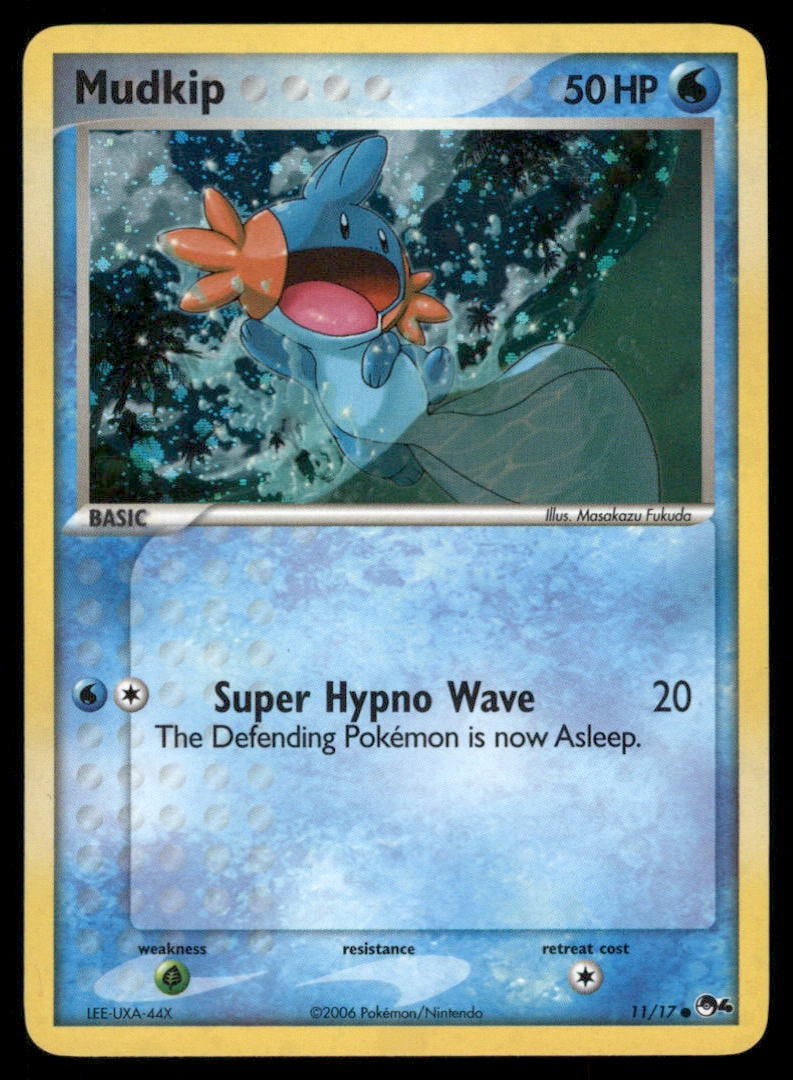 Mudkip 11/17 POP Series 4 Pokemon Card Holo (1 of 2)
