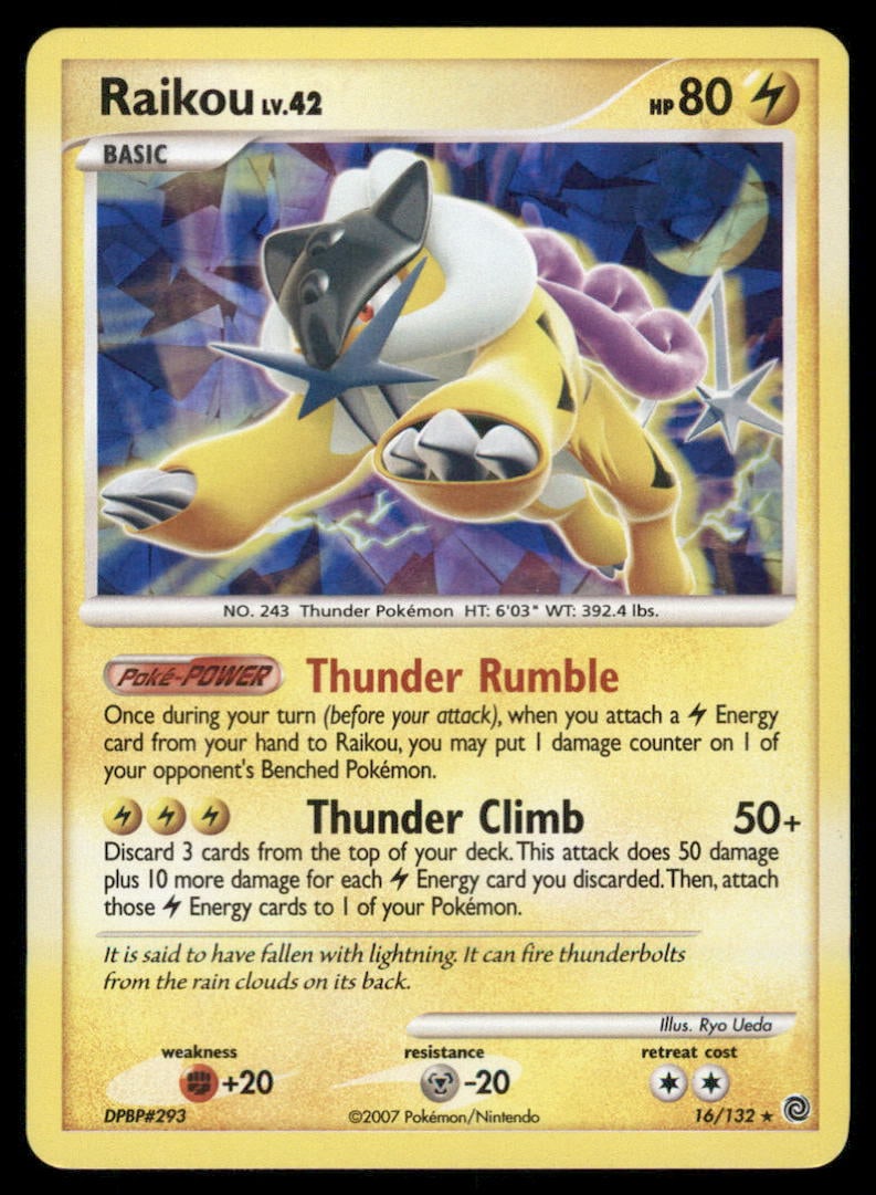 Raikou 16/132 Holo Secret Wonders Pokemon Card: We offer combined shipping on multiple items. Buyers may also arrange their own shipping. LiveShipping is a separate and independent option for shipping that is NOT a part of the auction house or thei