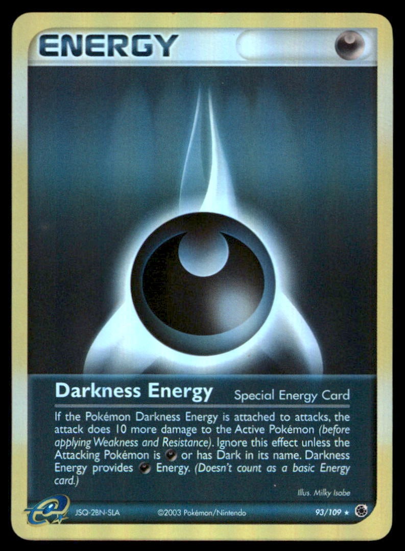Darkness Energy (Special) (No E-Reader) 93/109 Deck Exclusives Pokemon Card: We offer combined shipping on multiple items. Buyers may also arrange their own shipping. LiveShipping is a separate and independent option for shipping that is NOT a part of the auction house or thei