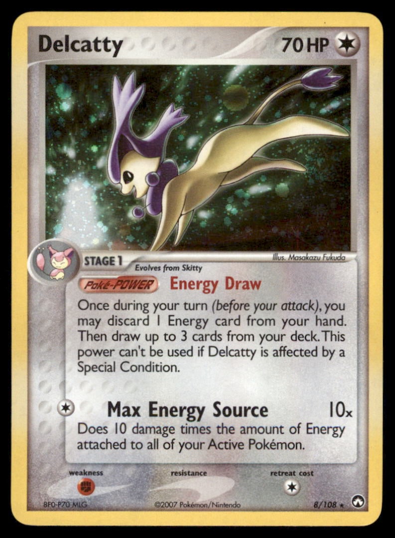 Delcatty (EX Power Keepers) 8/108 Deck Exclusives Pokemon Card: We offer combined shipping on multiple items. Buyers may also arrange their own shipping. LiveShipping is a separate and independent option for shipping that is NOT a part of the auction house or thei
