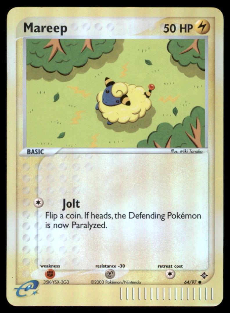 Mareep 64/97 Dragon Pokemon Card Reverse Holo: We offer combined shipping on multiple items. Buyers may also arrange their own shipping. LiveShipping is a separate and independent option for shipping that is NOT a part of the auction house or thei