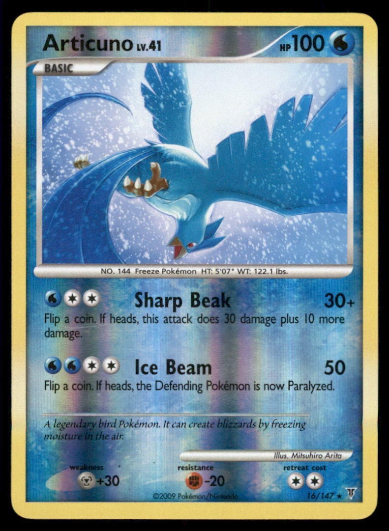 Articuno 16/147 Supreme Victors Pokemon Card Reverse Holo: We offer combined shipping on multiple items. Buyers may also arrange their own shipping. LiveShipping is a separate and independent option for shipping that is NOT a part of the auction house or thei