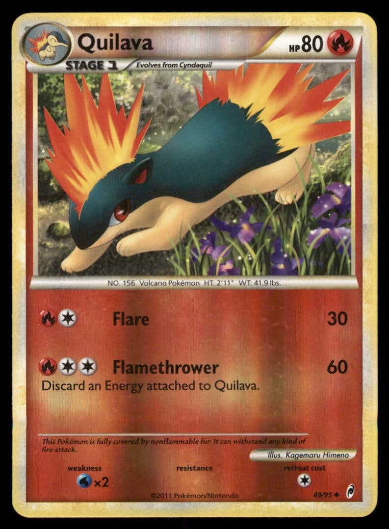 Quilava 49/95 Call of Legends Pokemon Card Reverse Holo: We offer combined shipping on multiple items. Buyers may also arrange their own shipping. LiveShipping is a separate and independent option for shipping that is NOT a part of the auction house or thei