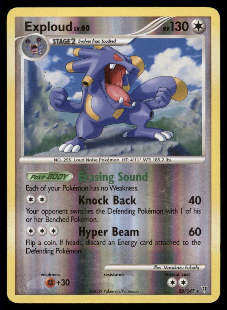 Exploud 28/147 Supreme Victors Pokemon Card: We offer combined shipping on multiple items. Buyers may also arrange their own shipping. LiveShipping is a separate and independent option for shipping that is NOT a part of the auction house or thei