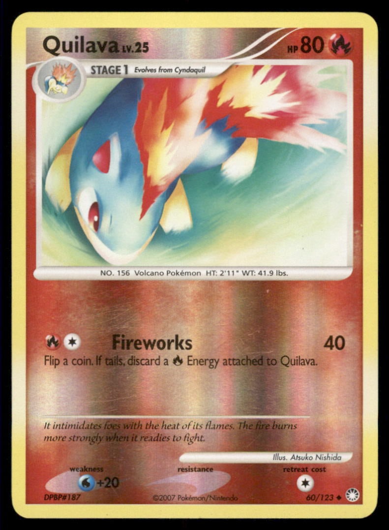 Quilava 60/123 Mysterious Treasures Pokemon Card Reverse Holo: We offer combined shipping on multiple items. Buyers may also arrange their own shipping. LiveShipping is a separate and independent option for shipping that is NOT a part of the auction house or thei
