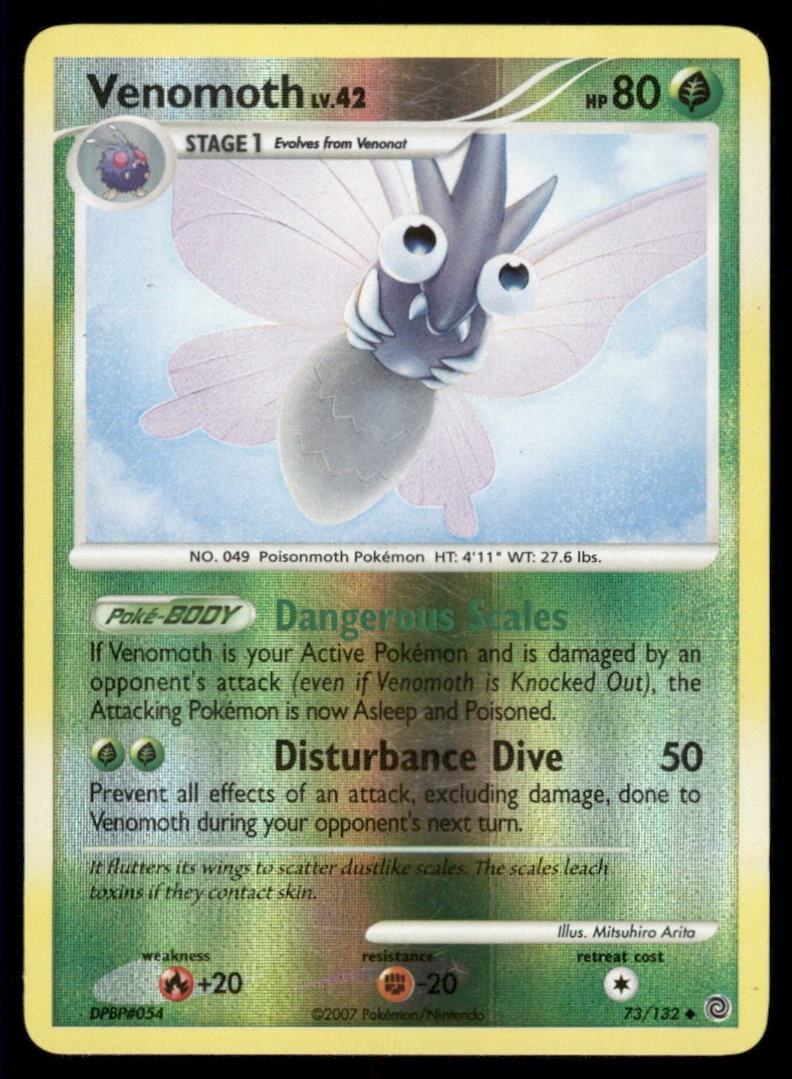 Venomoth 73/132 Secret Wonders Pokemon Card Reverse Holo: We offer combined shipping on multiple items. Buyers may also arrange their own shipping. LiveShipping is a separate and independent option for shipping that is NOT a part of the auction house or thei