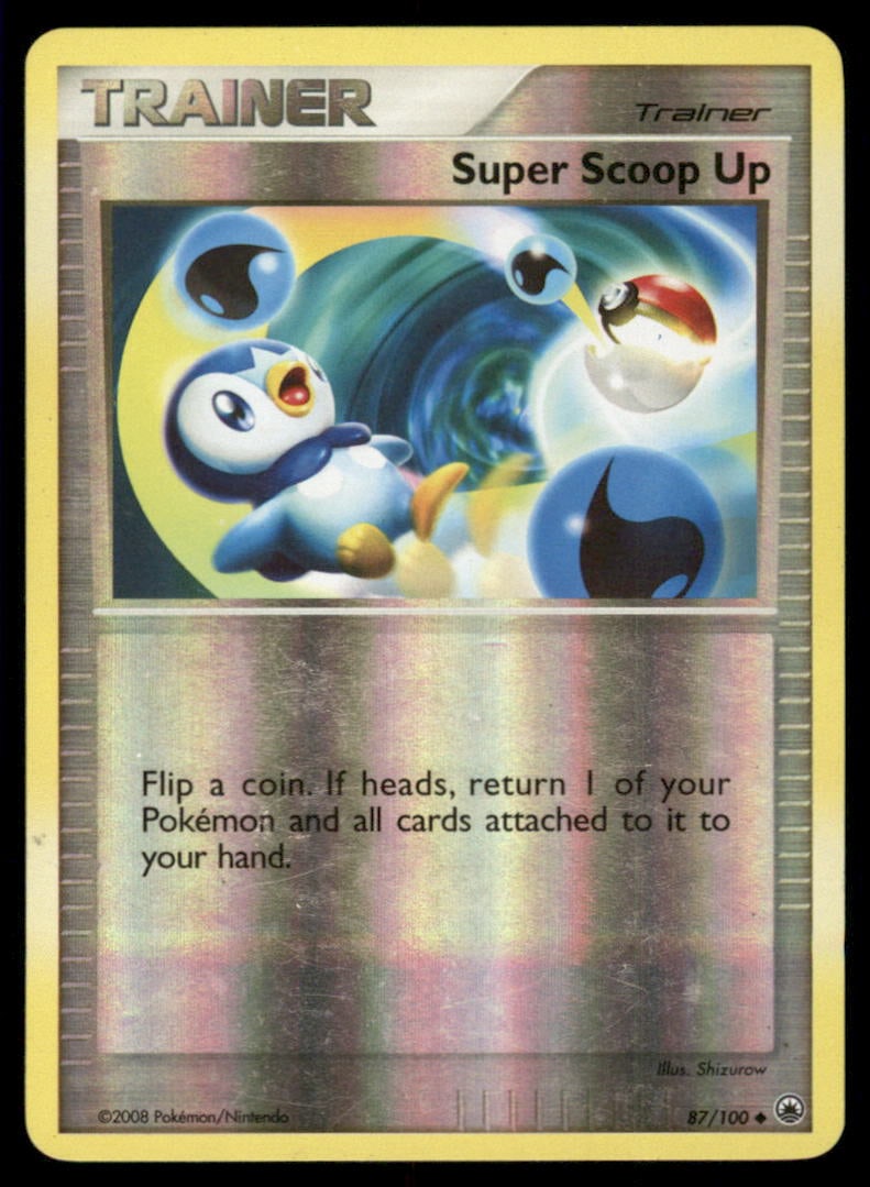Super Scoop Up 87/100 Majestic Dawn Pokemon Card Reverse Holo: We offer combined shipping on multiple items. Buyers may also arrange their own shipping. LiveShipping is a separate and independent option for shipping that is NOT a part of the auction house or thei
