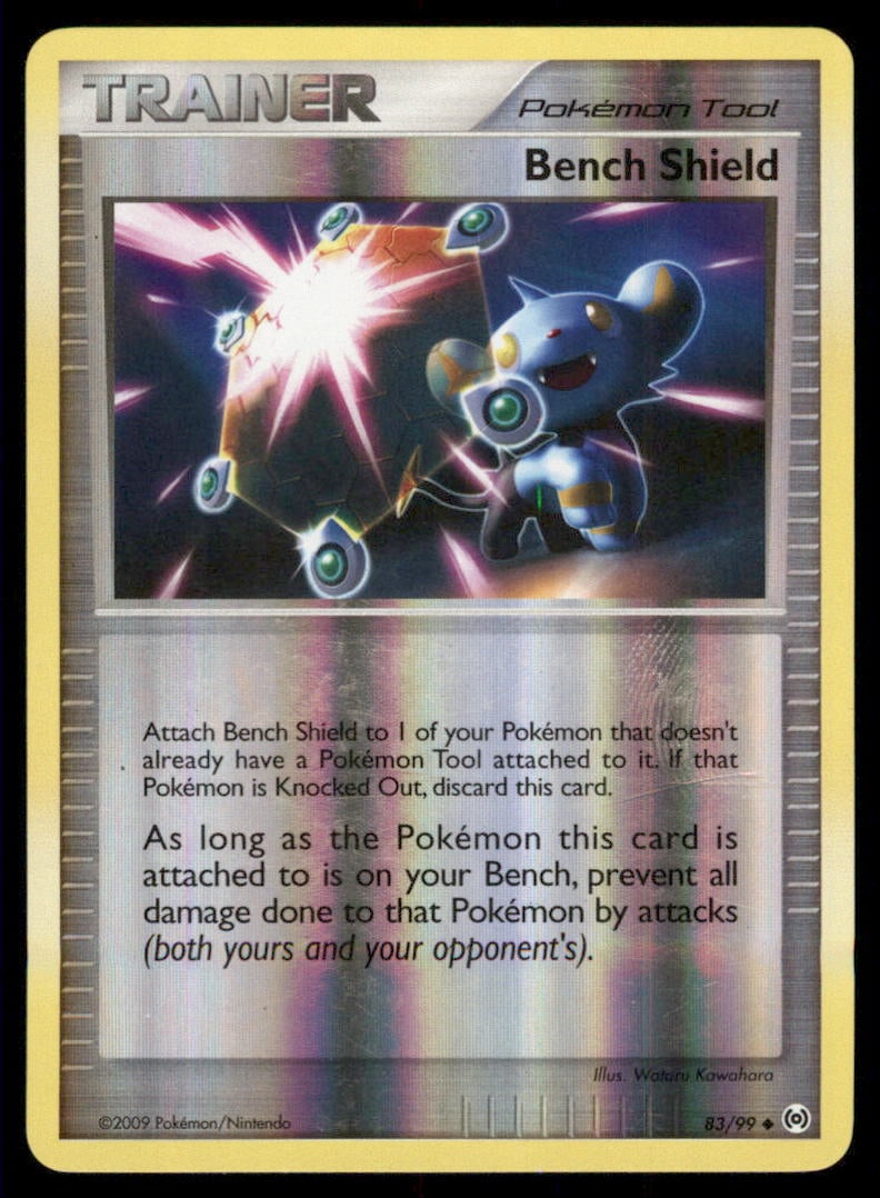 Bench Shield 83/99 Arceus Pokemon Card Reverse Holo (1 of 2)