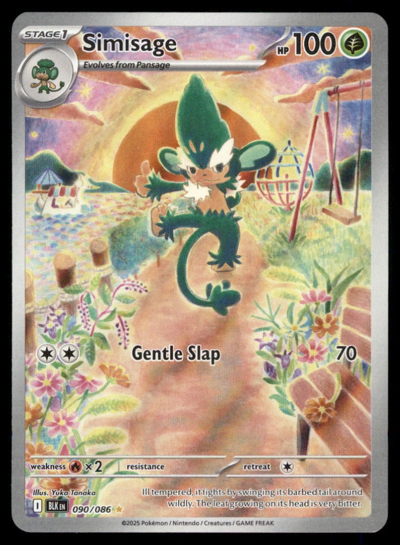 Simisage 090/086 Holo Black Bolt Pokemon Card: We offer combined shipping on multiple items. Buyers may also arrange their own shipping. LiveShipping is a separate and independent option for shipping that is NOT a part of the auction house or thei
