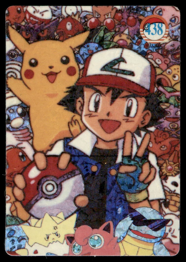 Ash Pikachu Character Collage Japanese Sticker Holo Prism Card Pokemon #438: We offer combined shipping on multiple items. Buyers may also arrange their own shipping. LiveShipping is a separate and independent option for shipping that is NOT a part of the auction house or thei
