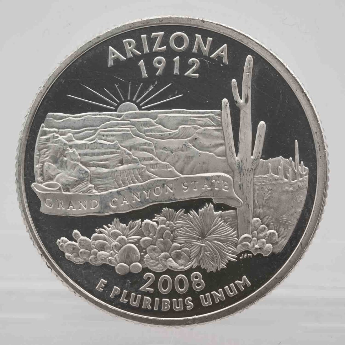 2008 American Proof Silver Quarter Arizona: MLC01262 Shipping: Buyer-arranged shipping: estimated cost: starts at $16.5, Plus $1 dollar for every $100 in value. Signature confirmation is recommended for high value invoice at cost of $5.5. Pleas