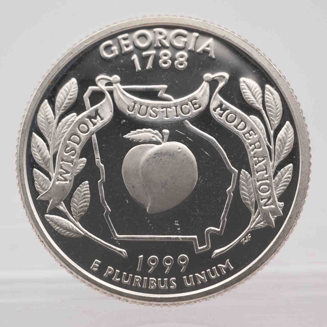 1999 American Proof Silver Quarter Georgia: MLC01211 Shipping: Buyer-arranged shipping: estimated cost: starts at $16.5, Plus $1 dollar for every $100 in value. Signature confirmation is recommended for high value invoice at cost of $5.5. Pleas