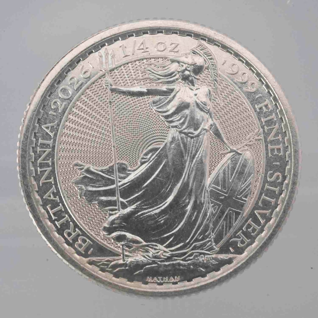 2026 Royal Mint Britannia 1/4oz Silver Coin (1 of 2)