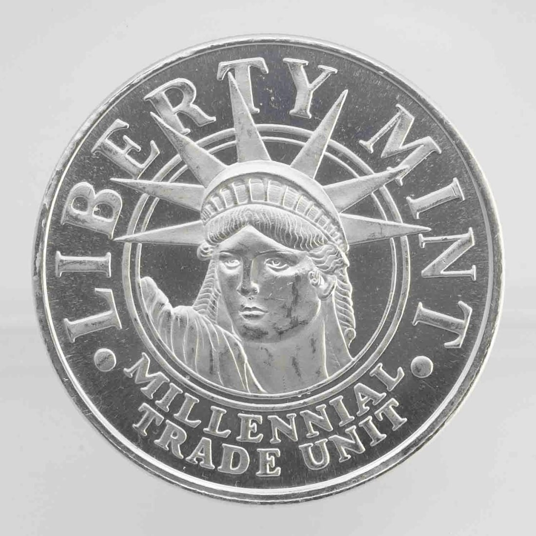 Liberty Mint Lady Liberty 1oz Silver Round: MLC01384 Shipping: Buyer-arranged shipping: estimated cost: starts at $16.5, Plus $1 dollar for every $100 in value. Signature confirmation is recommended for high value invoice at cost of $5.5. Pleas