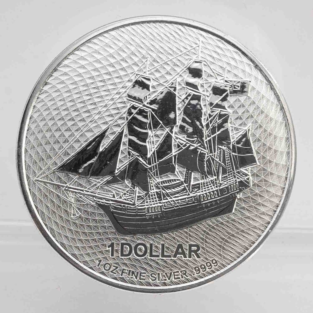 2023 Cook Island Mast Ship 1oz Silver Coin (1 of 2)