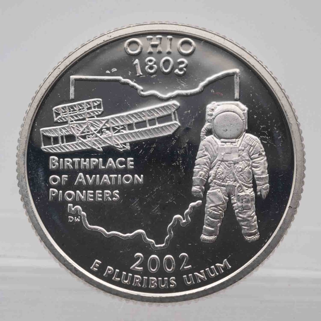 2002 American Proof Silver Quarter Ohio: MLC01170 Shipping: Buyer-arranged shipping: estimated cost: starts at $16.5, Plus $1 dollar for every $100 in value. Signature confirmation is recommended for high value invoice at cost of $5.5. Pleas