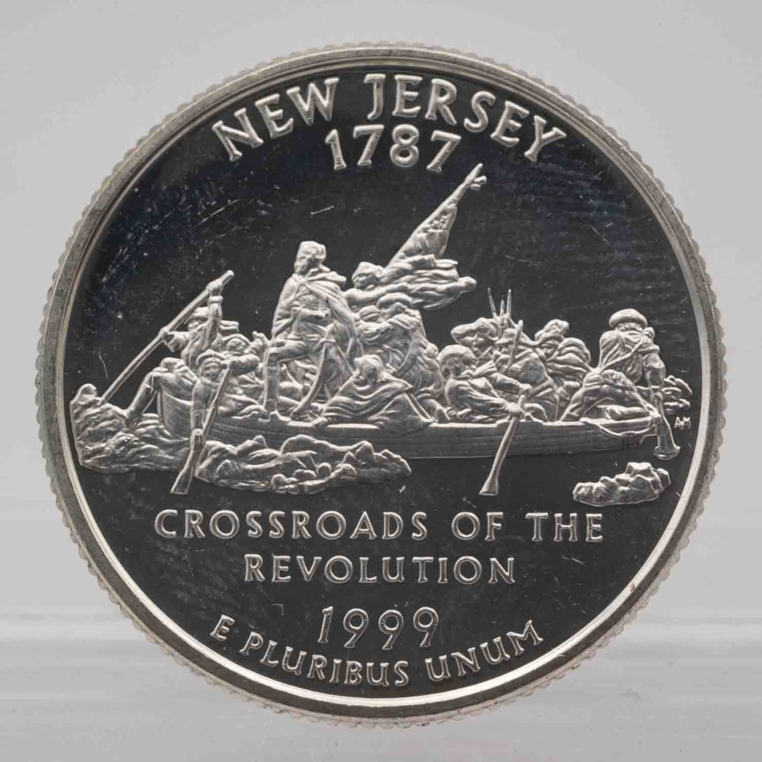 1999 American Proof Silver Quarter New Jersey (1 of 2)