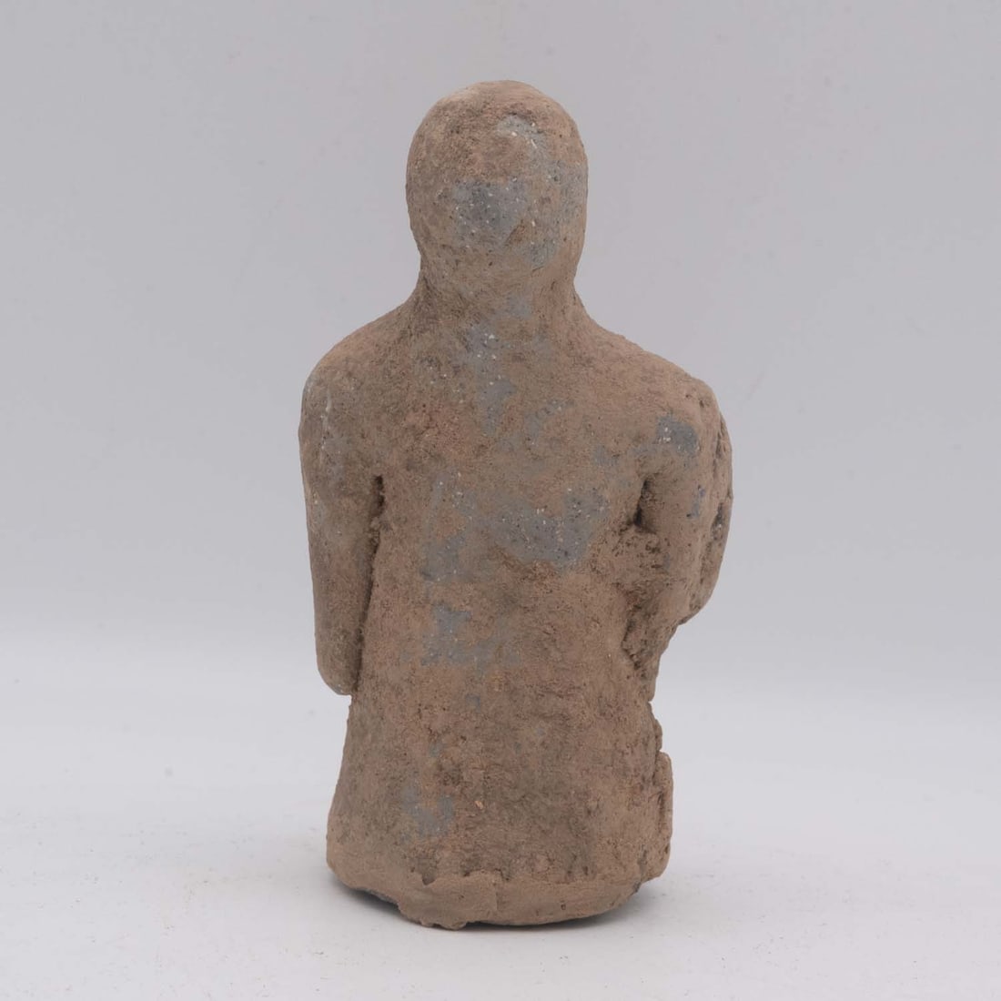 Antique Chinese Likely Song Dynasty Terracotta Small Burial Attendant Figure: Medium: Terracotta Size: 2.3x4.3x1.5 inches Age/Detail: Antique Chinese Likely Song Dynasty Condition: great overall, check photo for condition reference. Provenance: Collection from Estate in William