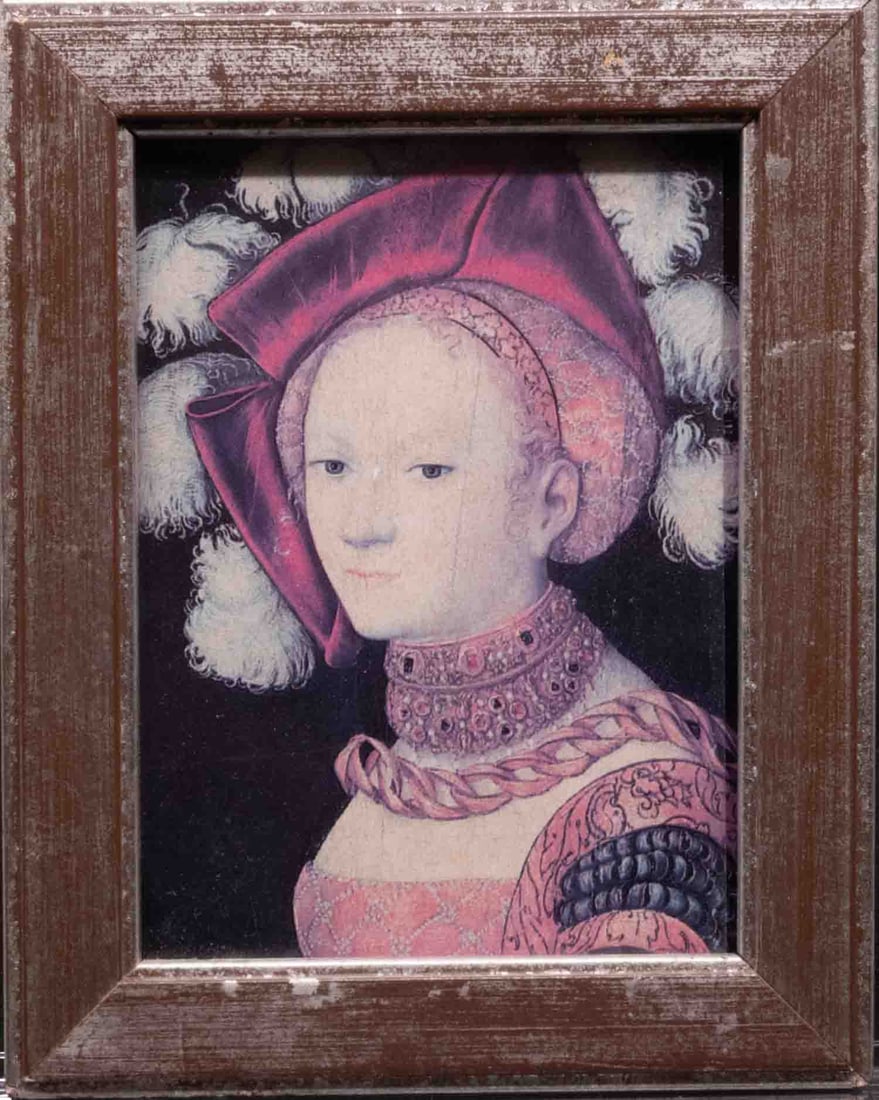 Vintage Print On Paper Judith After Lucas Cranach The Elder (1 of 3)